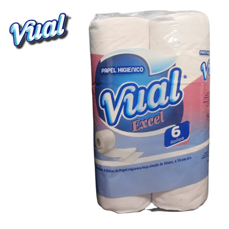 PAPEL HIG VUAL 6X30 M EXCEL (12XB)