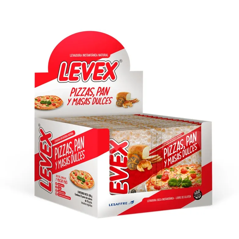LEVADURA SECA LEVEX 25X2 X 10 GR