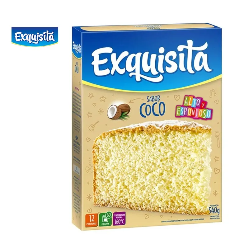 BIZCOCHUELO EXQUISITA 540 GR COCO (8XB)