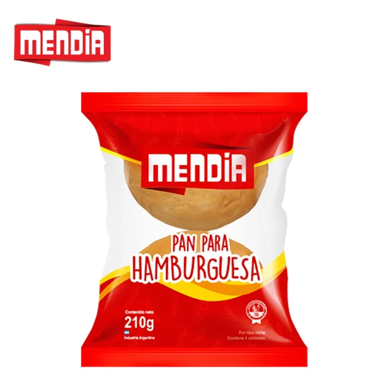 MENDIA PAN HAMBURGUESAS 210 GR (21XB)