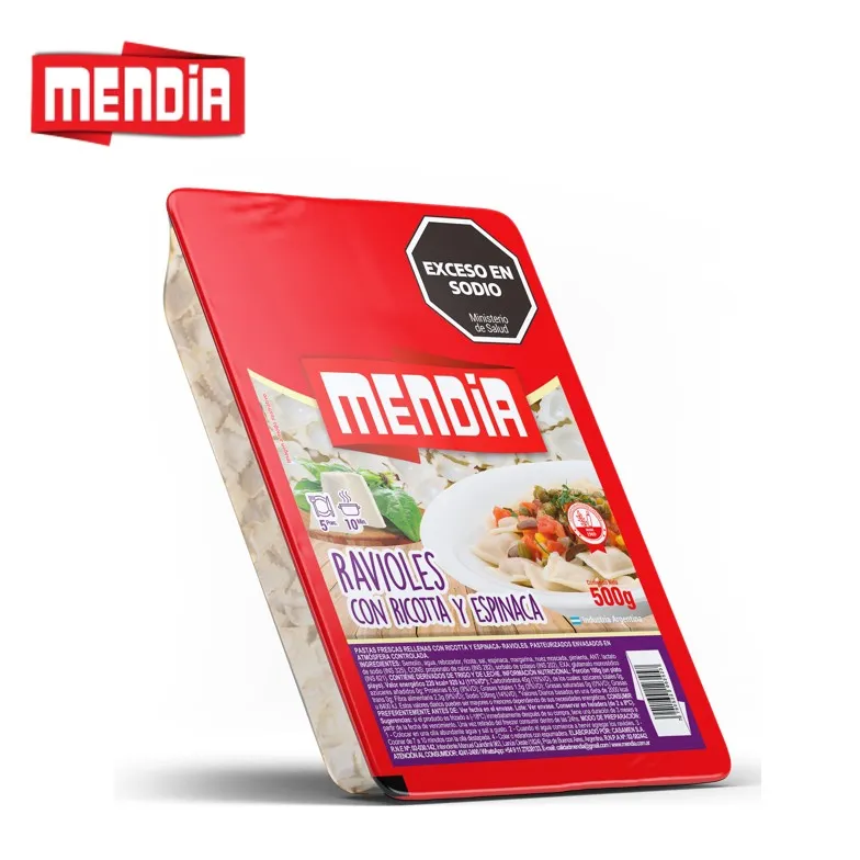 MENDIA RAVIOLES RIC/ESP 500 GR (12XB)