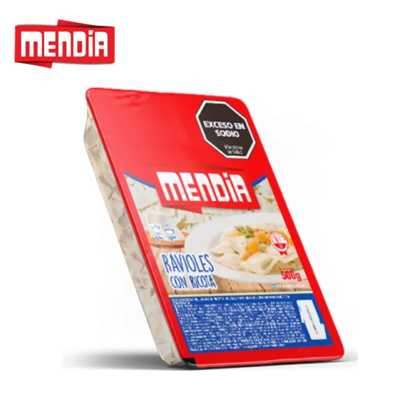 MENDIA RAVIOLES RICOTA 500 GR (12XB)