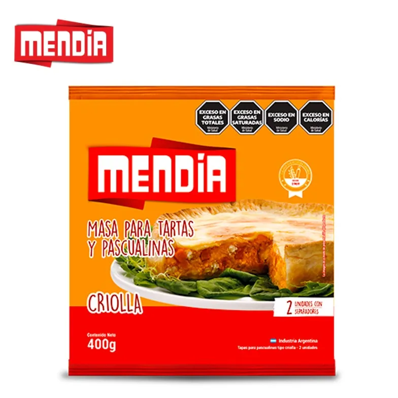 MENDIA PASCUALINA CRIOLLA 400G (30XB)