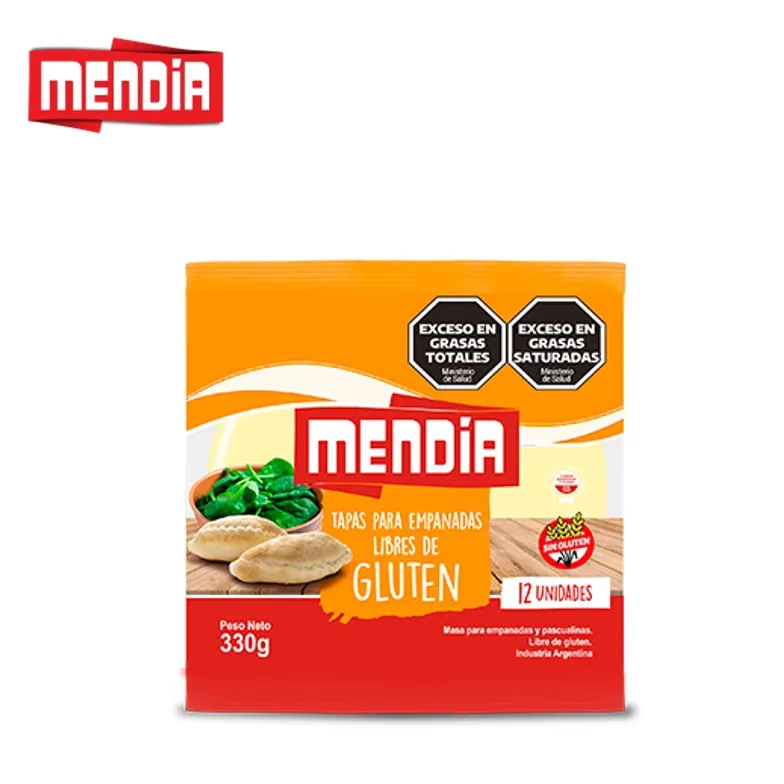 MENDIA TAPA EMP SIN TAC X 12U
