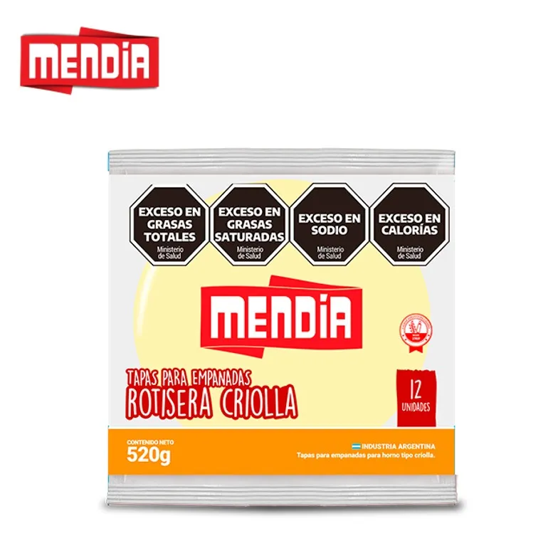 MENDIA TAPA ROTISERA 520 G 12U (30XB)
