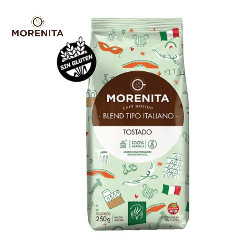 CAFE MOR TOSTADO 250 GR BL ITAL (12XB)