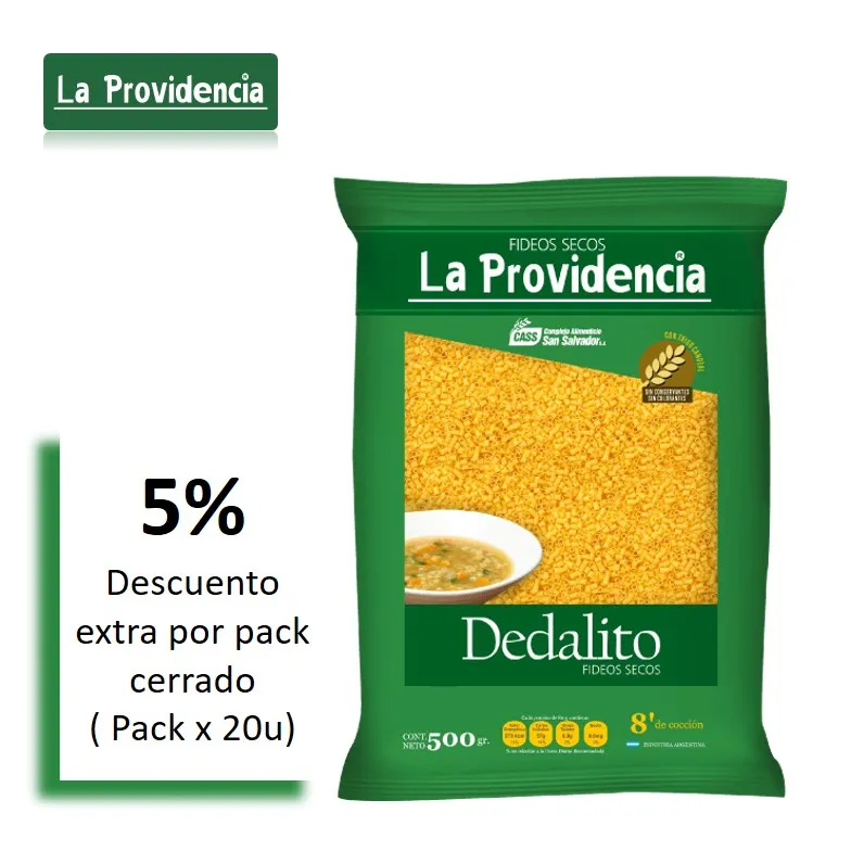 FID PROVIDENCIA DEDALITOS 500GR (20XB)