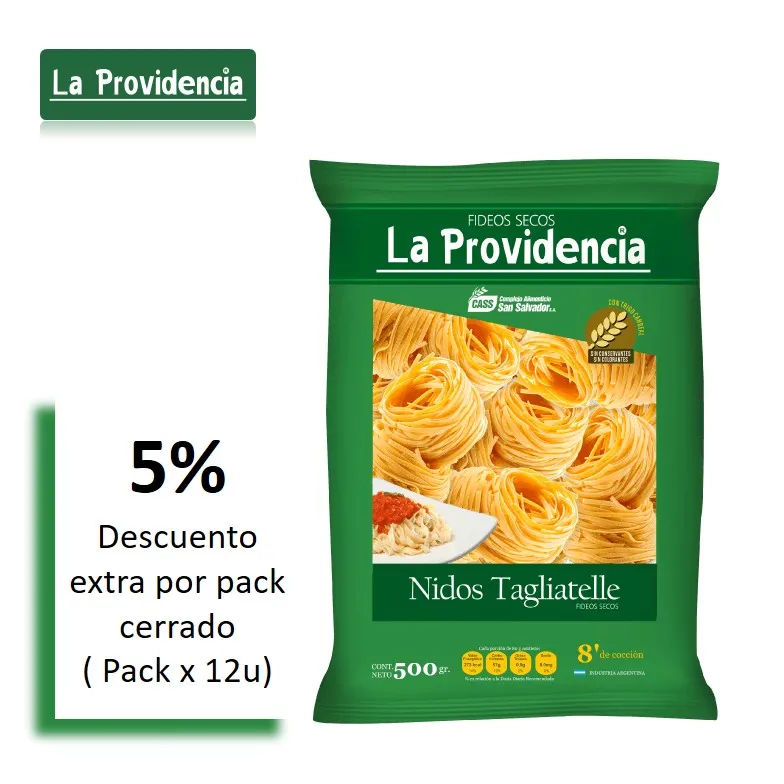 FID PROVIDENCIA NIDO TAGLIATELLE 500 GR (12XB)