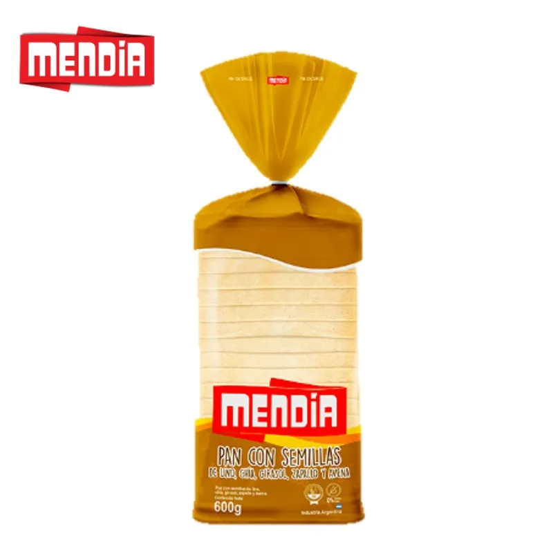 MENDIA PAN LACTEADO SEMILLAS 360G