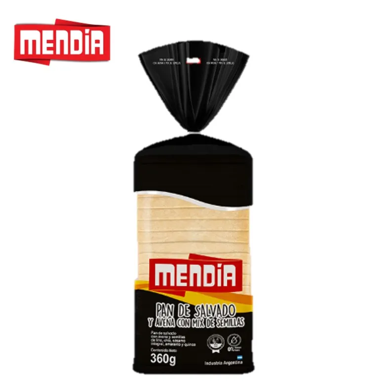 MENDIA PAN SALV/AVENA Y MIX SEMILLAS 360 G(15XB)