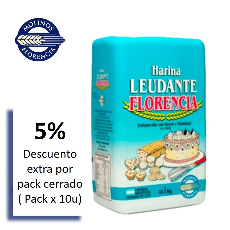 HARINA LEUD FLORENCIA 1 KG (10XB)