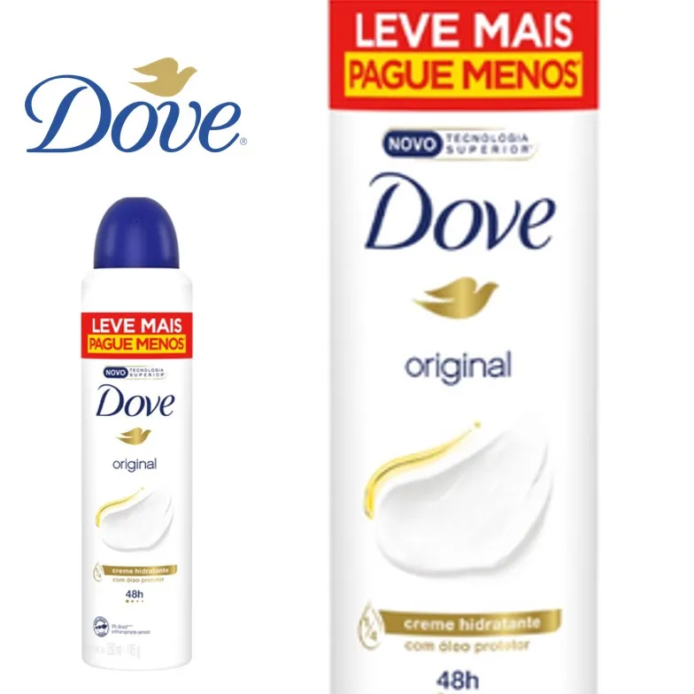 DOVE ORIGINAL 250 ML (12XB)