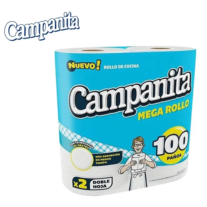 ROLLO COCINA CAMPANITA MEGA 2 X 100P
