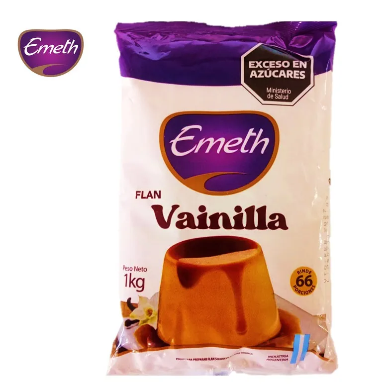 FLAN EMETH 1 KG VAINILLA  (5XB)