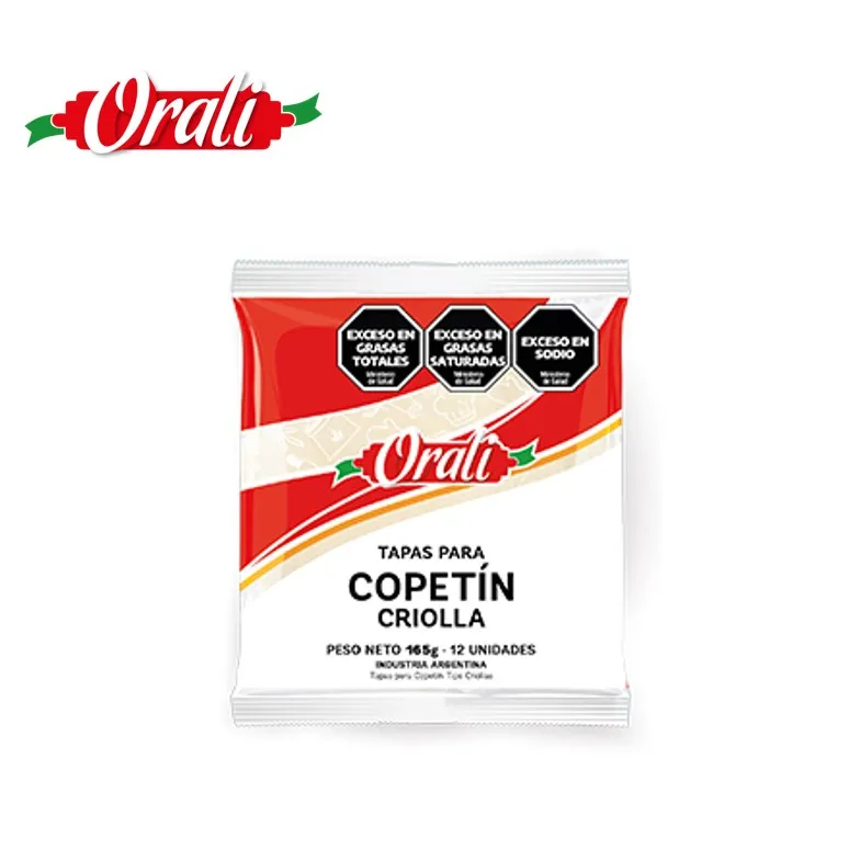 TAPA COPETIN CRIOLLA ORALI X 12U