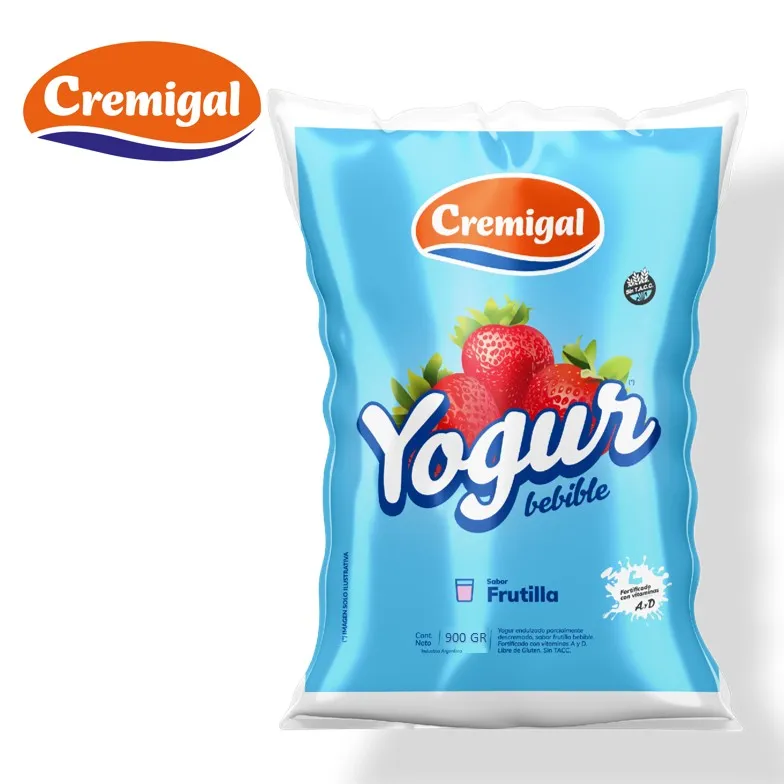 YOGUR CREMIGAL 900 ML FRUTILLA  (15XB)