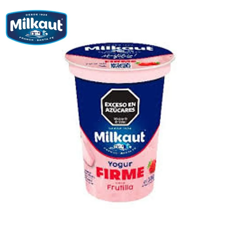 YOGUR MILKAUT 180 GR FIRME FRUTILLA (20XB)