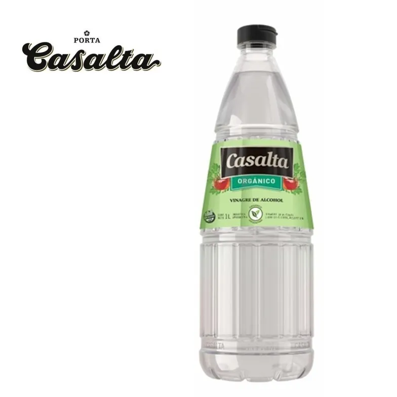 VINAGRE CASALTA ORGANICO ALCOHOL 1 LT (12XB)