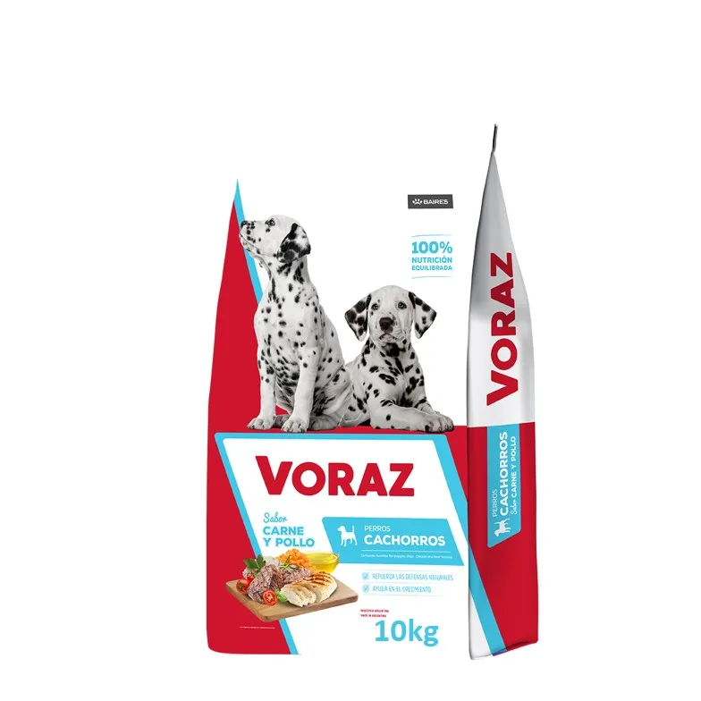 ALIM PERROS VORAZ 10 KG JUNIORS (1XB)
