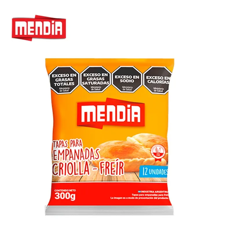 MENDIA TAPA EMP FREIR/CRIOLLA 12U 300G (30XB)