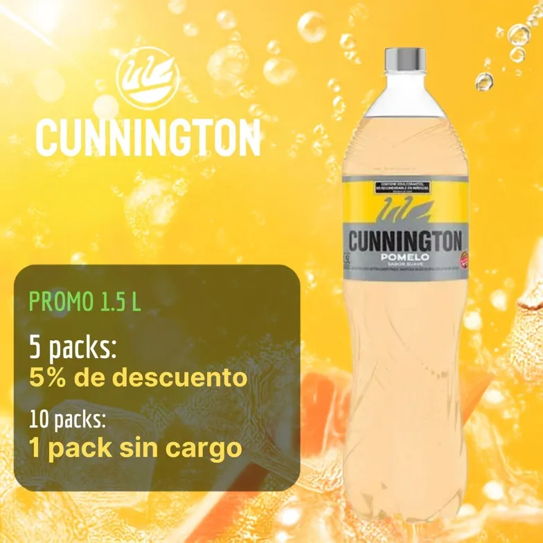 CUNNINGTON  1,5 LT POMELO SUAVE  6 U