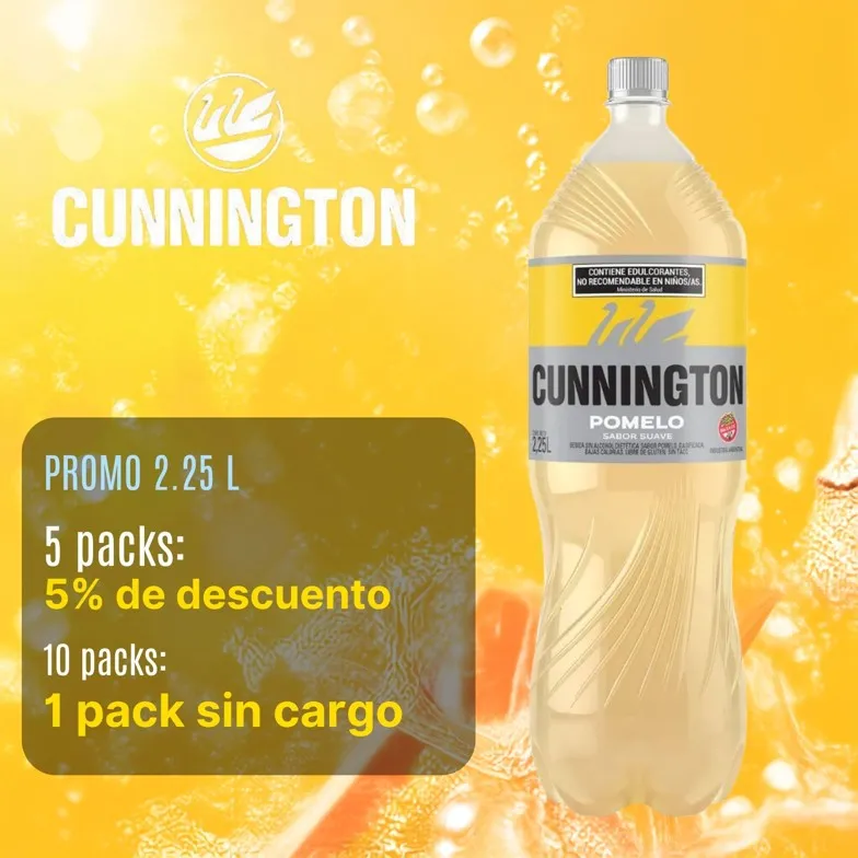 CUNNINGTON  2,25 LT POMELO SUAVE 6U