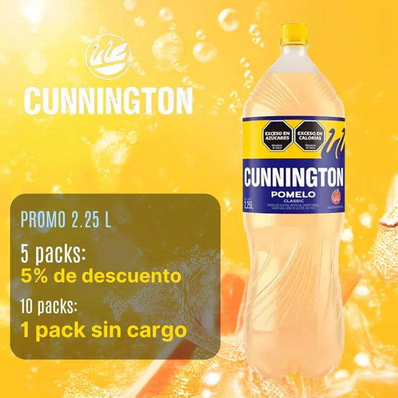 CUNNINGTON  2,25 LT POMELO 6U