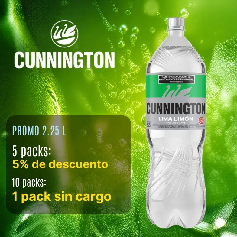 CUNNINGTON  2,25 LT LIMA LIMON SUAVE 6U