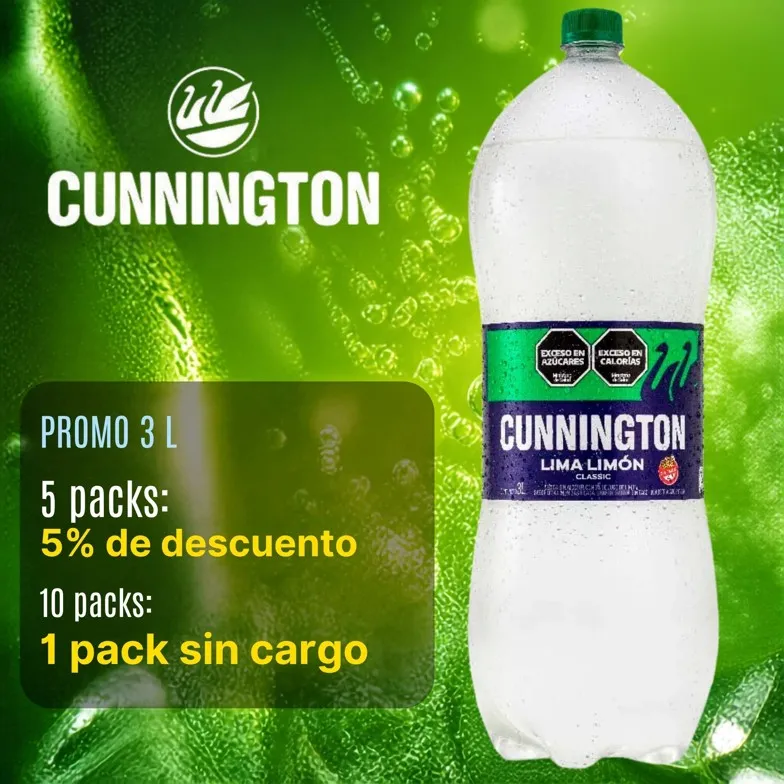 CUNNINGTON  3 LT LIMA LIMON  4 U