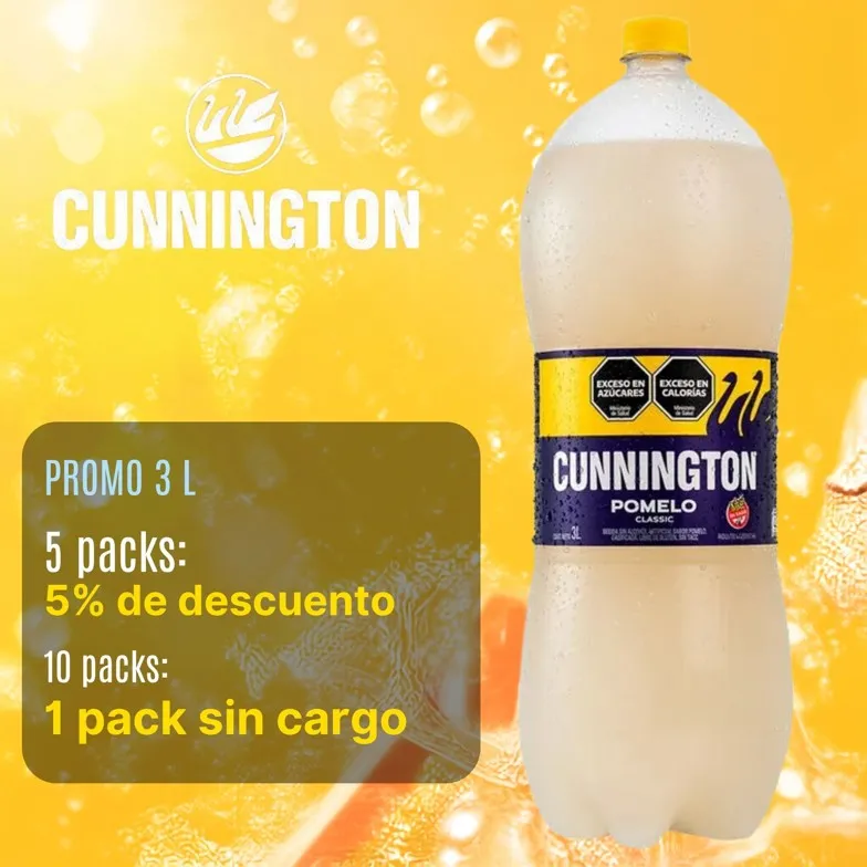 CUNNINGTON  3 LT POMELO  4 U
