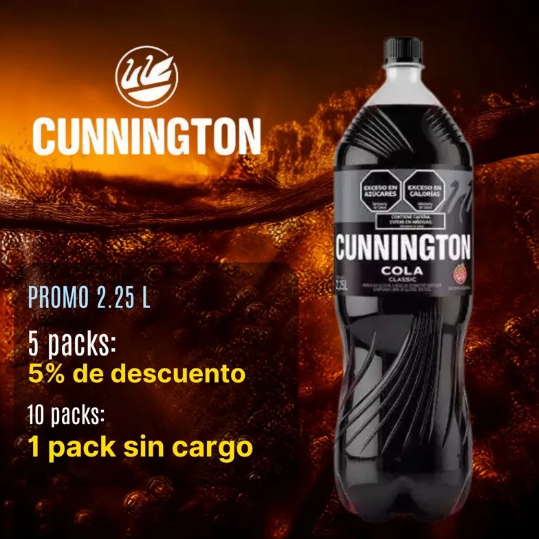 CUNNINGTON  2,25 LT COLA 6U