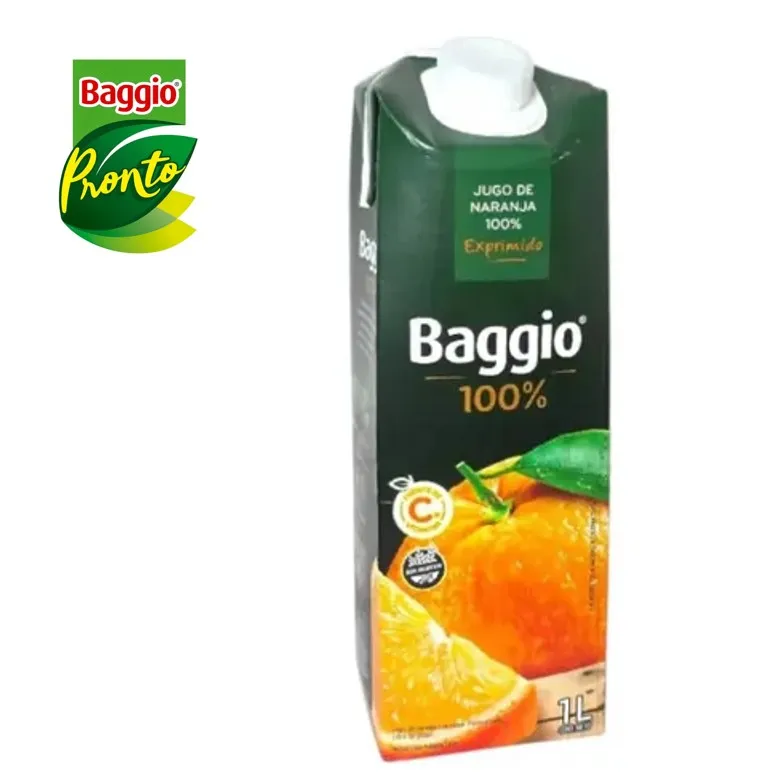 JUGO BAGGIO NARANJA 100% EXP I LT