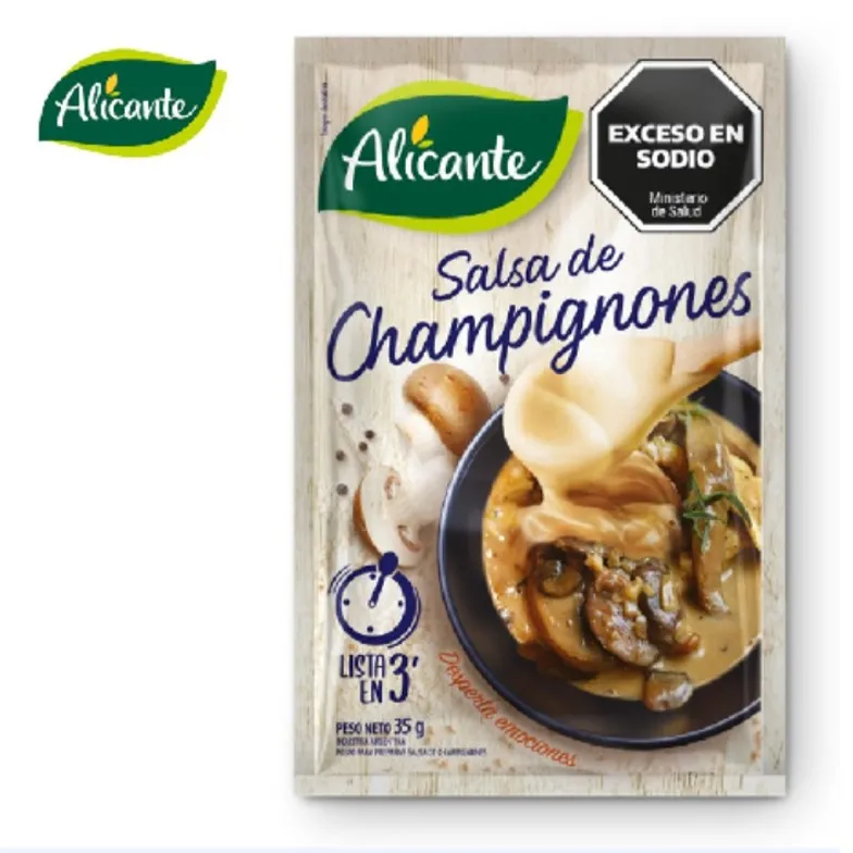 SALSA ALICANTE 35 GR CHAMPIGNON (8XB)