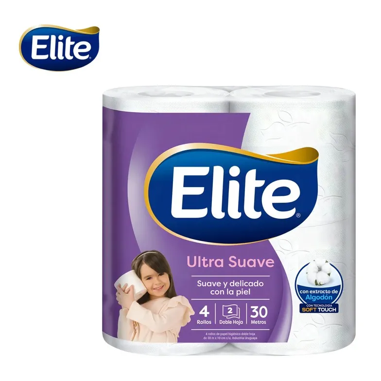 PAPEL HIG ELITE SOF TOUCH DH 4 X 30