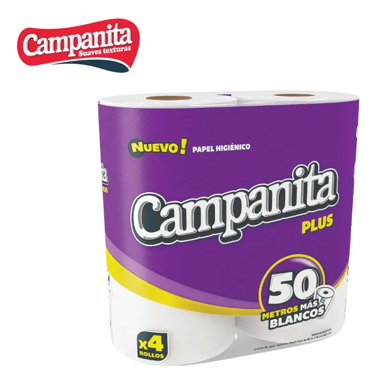 PAPEL HIG CAMPANITA D H 4 X 50