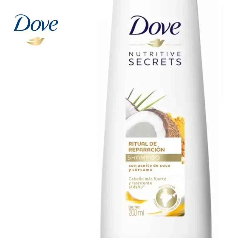SHAMPOO DOVE 200 ML COCO (12XB)