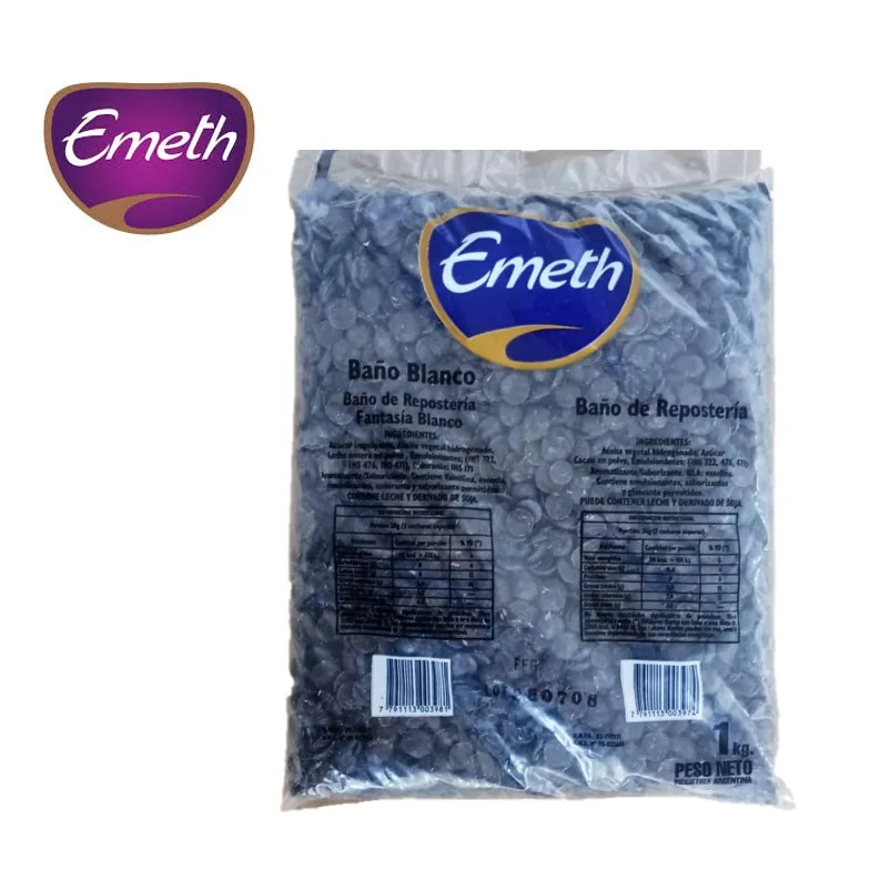 CHOCOLATE EMETH BAÑO NEGRO 1 KG (5XB)