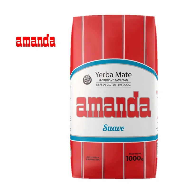 YERBA AMANDA 1 KG SUAVE(10XB)