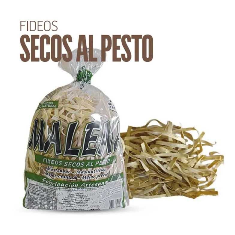 FIDEOS MALENA AL PESTO 400G (16XB)