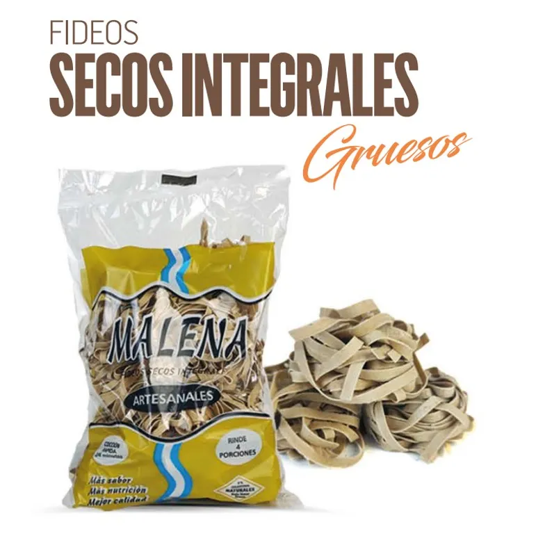 FIDEOS MALENA NIDO INTEGRAL GR 400G (16XB)