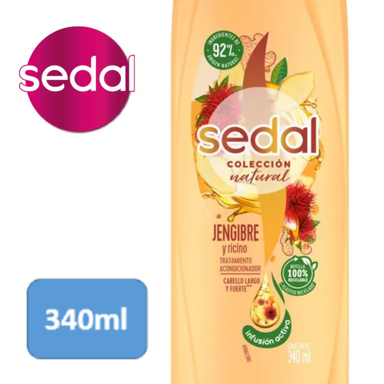 ACOND SEDAL 340 ML JENGIBRE Y RICINO (12XB)