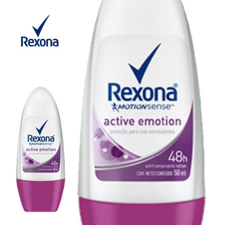 ROLL ON REXONA WOM 50 ML ACT EMOTION  (12XB)