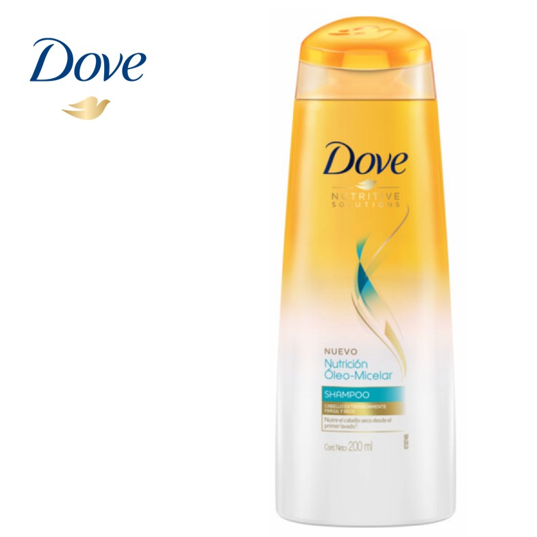 SHAMPOO DOVE 200 ML NUTRICION MICELAR (12XB)