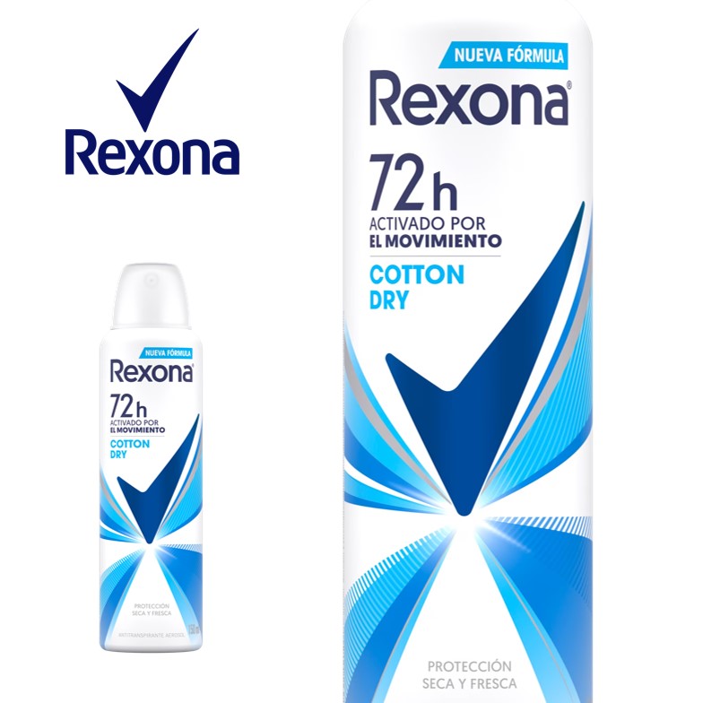 REXONA WOM COTTON DRY 150 ML(12XB)