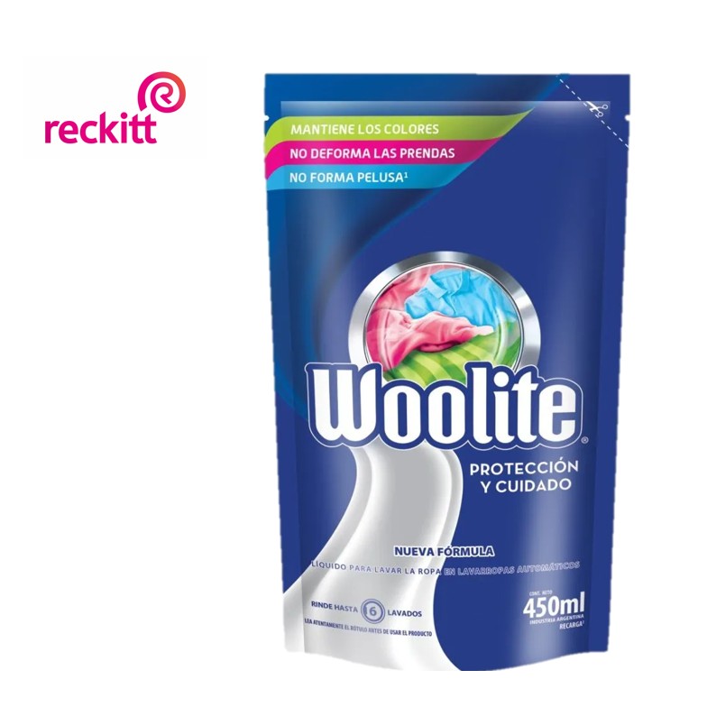 JABON LIQ WOOLITE 450 ML  CUID/PROT (12XB) - imagen 2