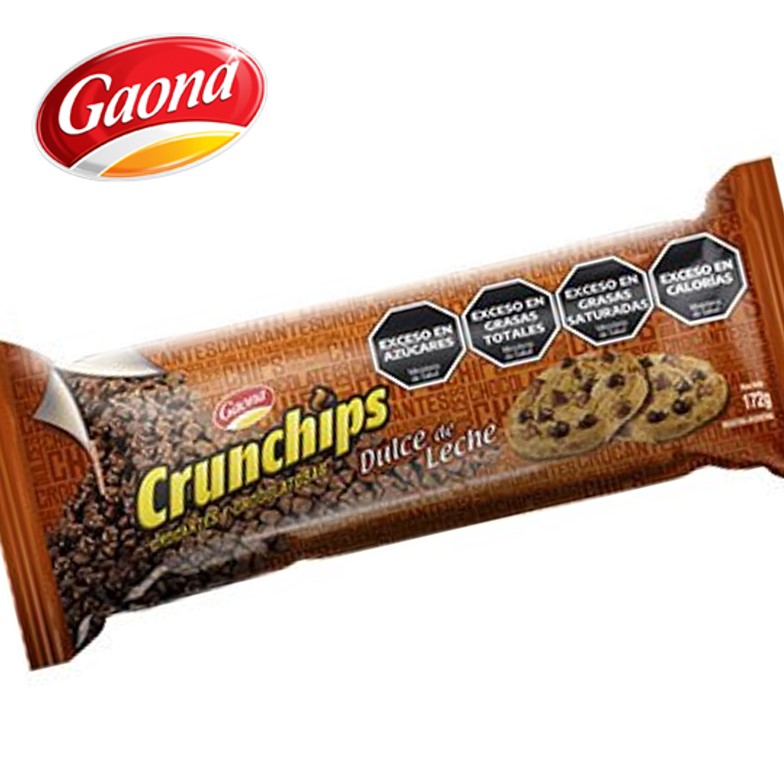 GALL GAONA 172 GR CRUNCHIPS D/ LECHE (18XB)