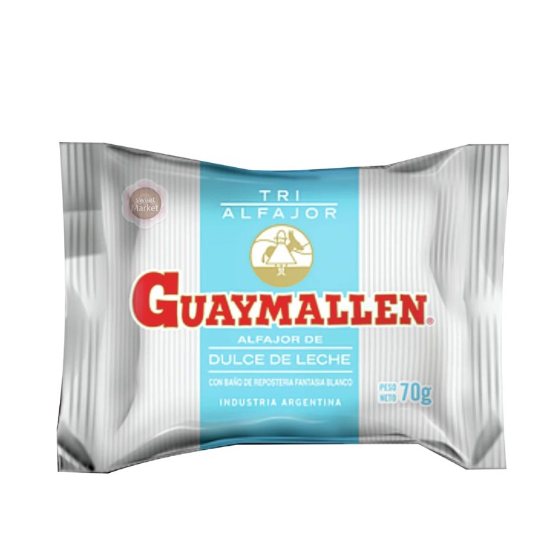 ALFAJOR GUAYMALLEN 24 U BLANCO