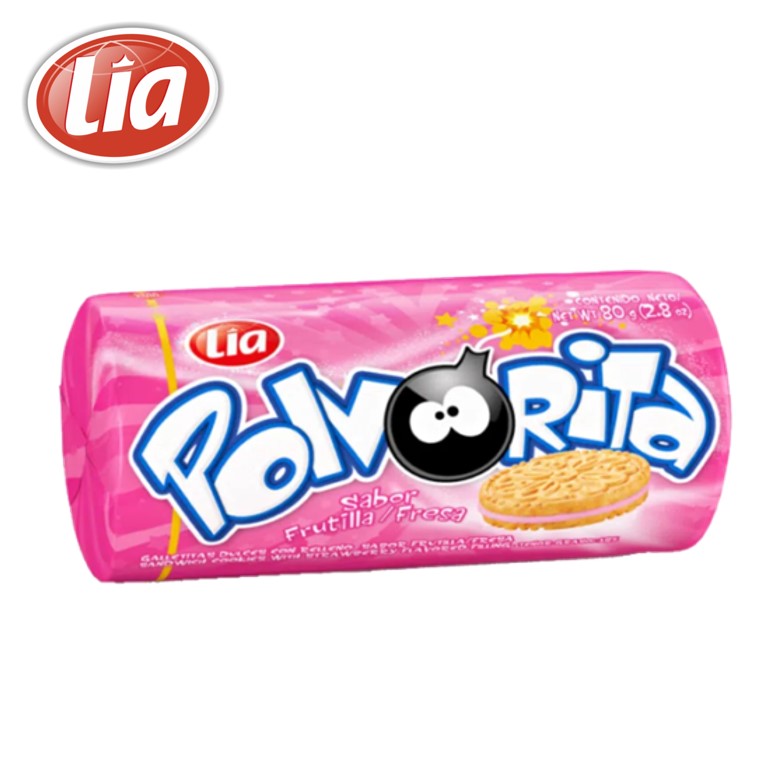 GALL POLVORITAS 80 GR FRUTILLA (40XB)