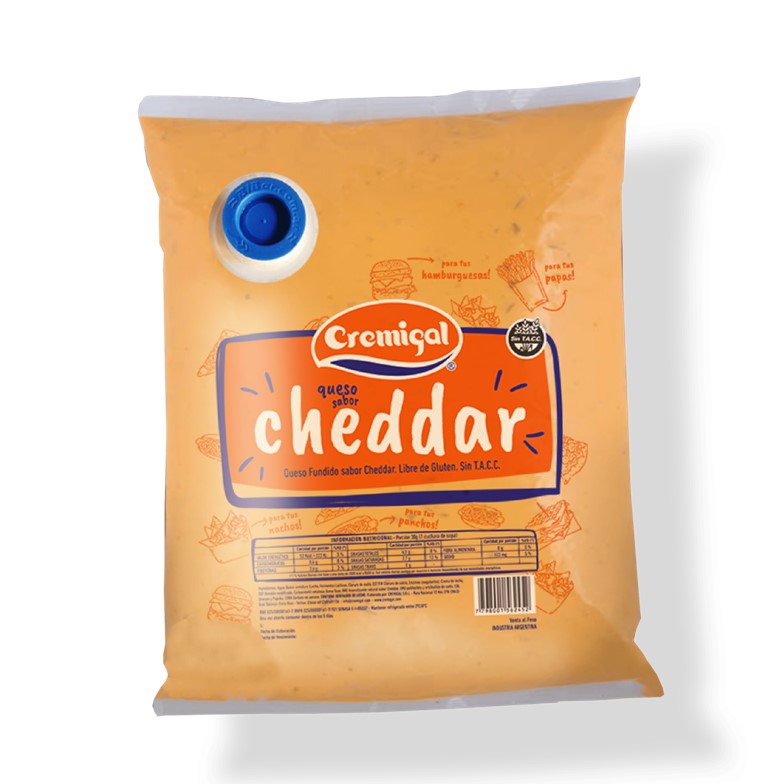 CHEDDAR CREMIGAL 3,5 KG FUNDIDO