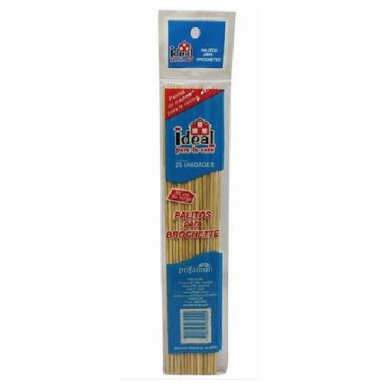 PALITO BROCHETTE IDEAL 25U (50XB)